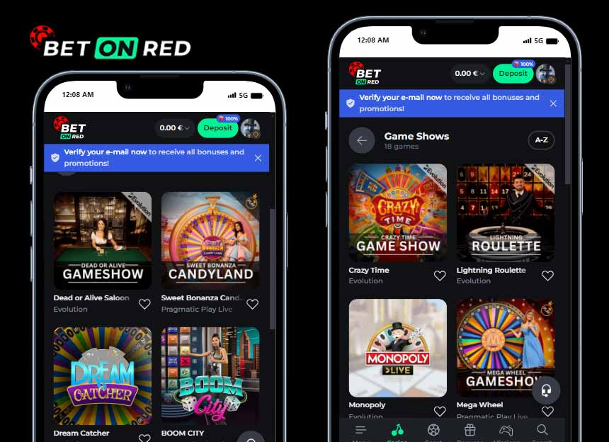 Mobile casino Betonred